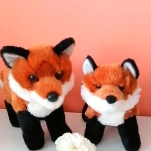 Plush Fox's Family